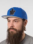 Бейсболка MITCHELL NESS арт. HS9621-TMLBLUE Toronto Maple Leafs NHL (синий)